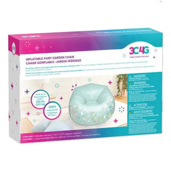 Make It Real&trade; 3C4G&reg; Inflatable Fairy Garden Chair {7}