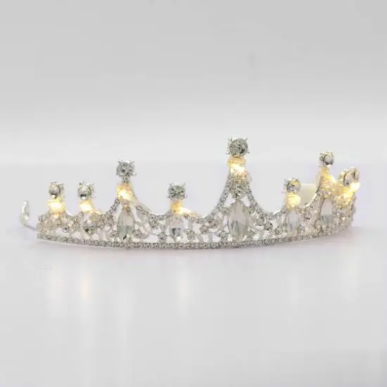 Silver Light-Up Crown by Celebrate It&trade; {3}