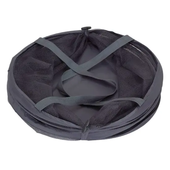 Household Essentials 25" Pop-Up Mesh Laundry Hamper Gray {5}