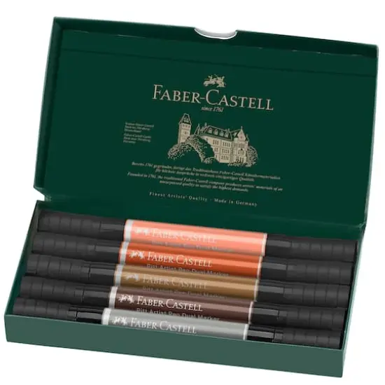 Faber-Castell&reg; Pitt Artist Pen&reg; Dual Markers Neutral Tones {5}