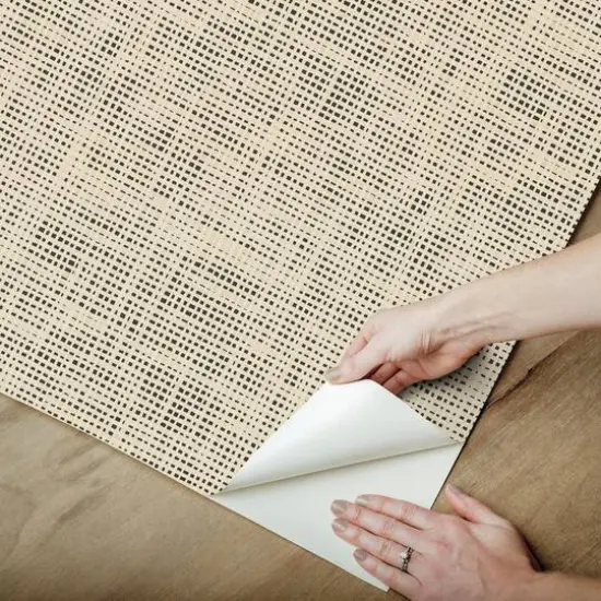 NuWallpaper Nolan Black Peel & Stick Wallpaper {6}