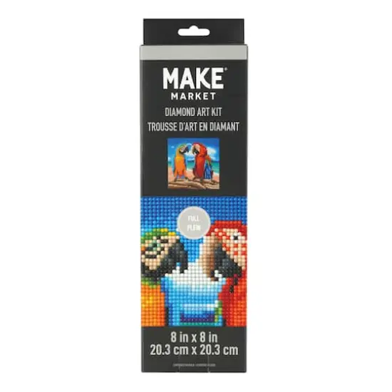Parrots Painting Diamond Art Kit by Make Market&reg; {4}