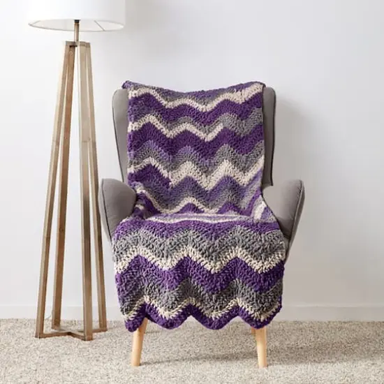 Bernat&reg; Blanket&trade; Yarn Shadow Purple {4}
