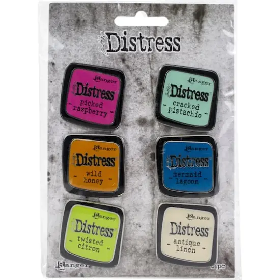 Tim Holtz&reg; Distress&reg; Enamel Collector Pin Set No.1 {1}
