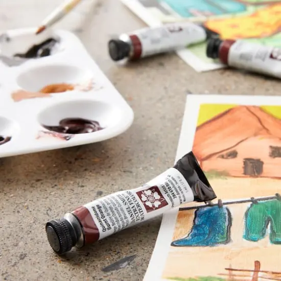 Daniel Smith Extra Fine&trade; Watercolor, 5mL Quinacridone Burnt Orange {4}