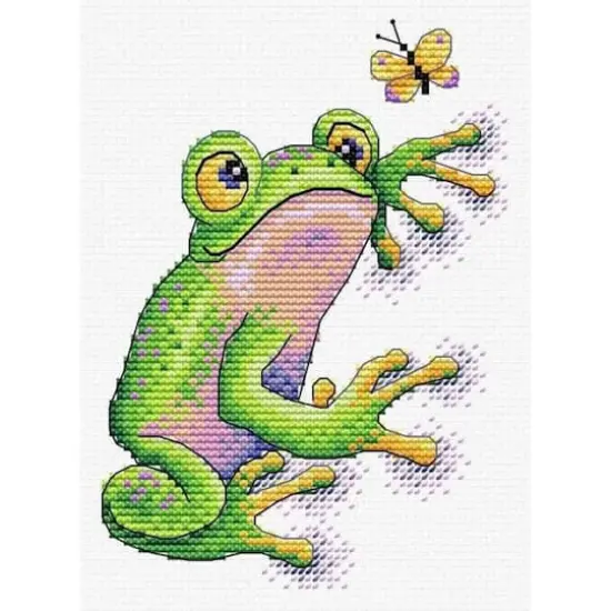 MP Studia Frog Cross Stitch Kit {1}