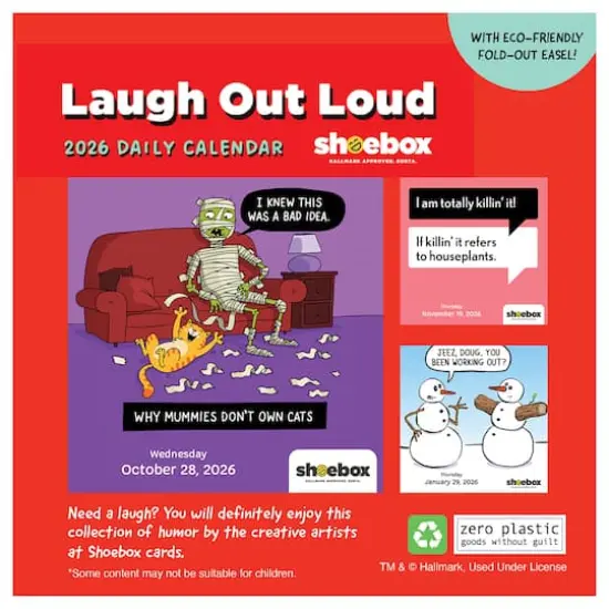 2026 Shoebox Daily Desktop Calendar {7}