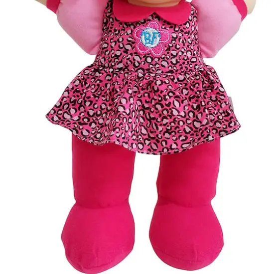 Goldberger Baby's First® Kisses™ 14" Baby Doll with Animal Print Top {4}