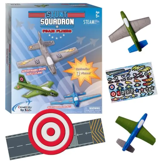 Creativity for Kids&reg; Stunt Squadron&trade; Foam Flier Kit {1}