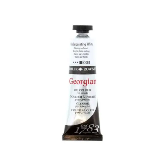 Daler-Rowney&reg; Georgian Oil Colour, 38mL 003 Underpainting White {1}