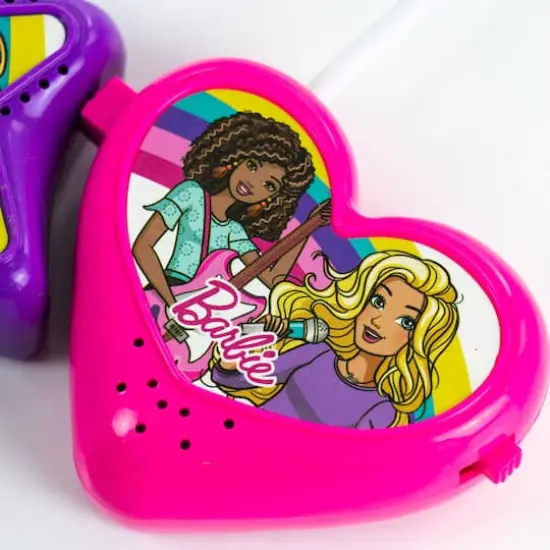 Barbie&reg; Pink & Purple Walkie Talkie Set {3}