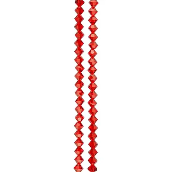 Preciosa Glass Crystal Bicone Beads, 6mm by Bead Landing&trade; Light Siam {4}