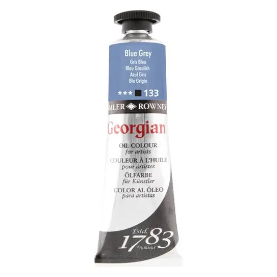 Daler-Rowney&reg; Georgian Oil Colour, 38mL 133 Blue Grey {1}