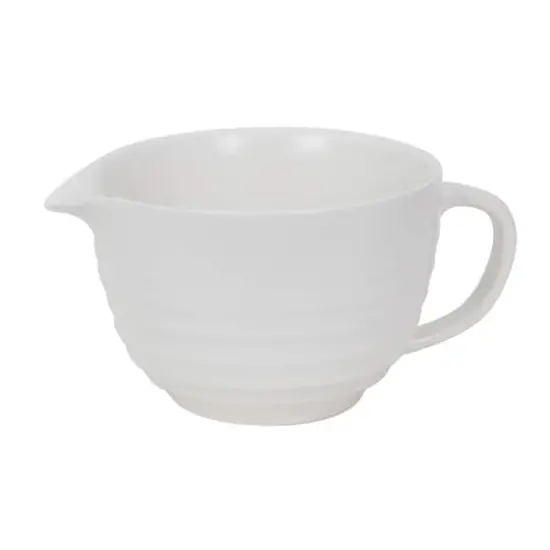 10.25" White Stoneware Mixing Bowl by Ashland&reg; {1}