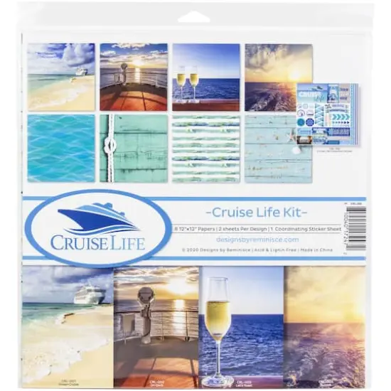 Reminisce Collection Kit 12"X12"-Cruise Life {1}