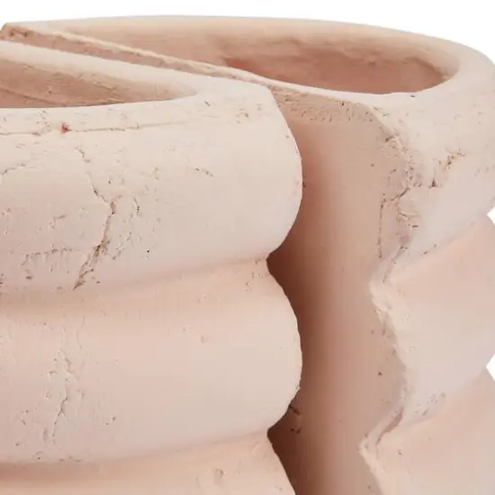 Hello Honey&reg; Terracotta Half Circle Vase Bookends, 2ct. Blush {7}