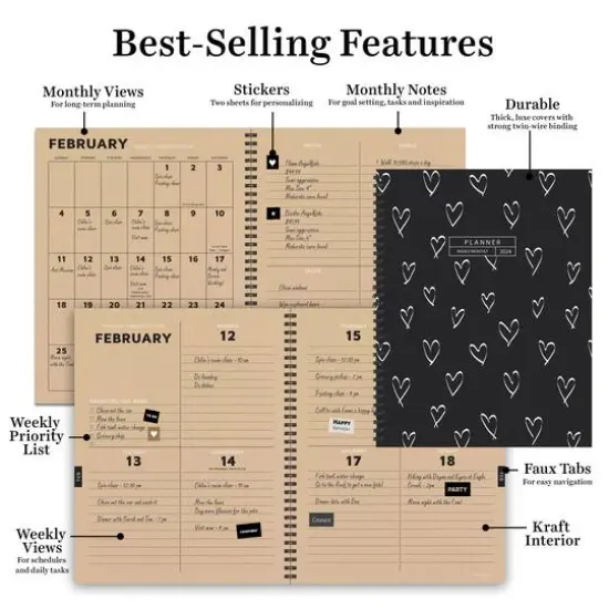 TF Publishing 2024 Lovely Large Planner {7}