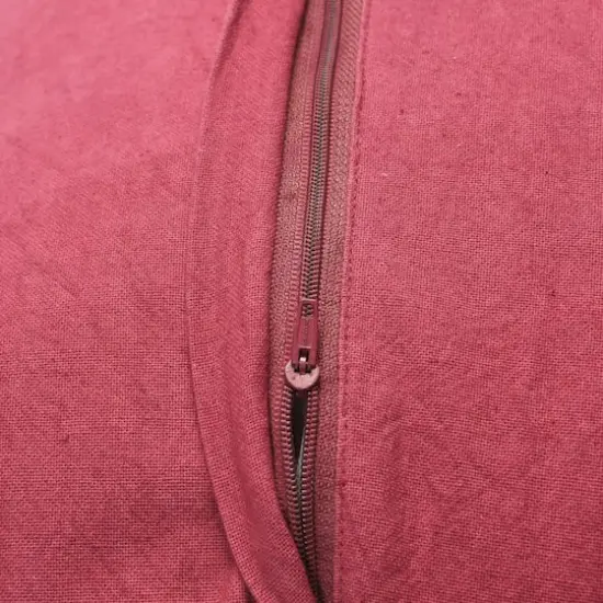 Hello Honey® 20'' Pink Square Quilted Velvet Pillow Cover {3}