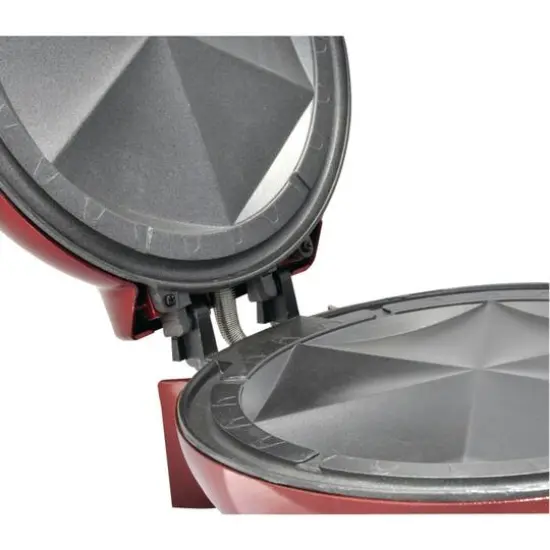 Brentwood 8" Red Nonstick Quesadilla Maker {4}