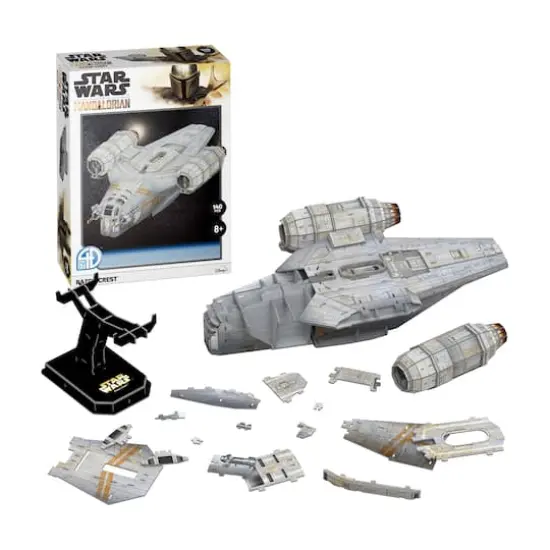 Star Wars - The Mandalorian Razor Crest Paper Model Kit: 140 Pcs {4}
