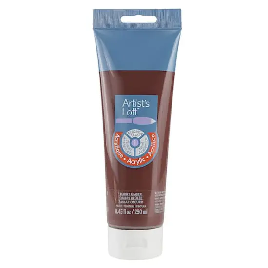 Acrylic Paint by Artist's Loft&trade;, 8.5oz. Burnt Umber {1}