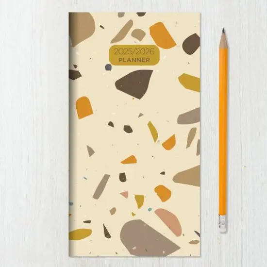 TF Publishing 2025-2026 Terrazzo Small Monthly Pocket Planner {7}
