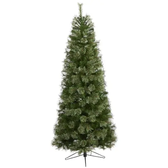 6.5ft. Pre-Lit Cashmere Artificial Christmas Tree, Warm White Lights {7}
