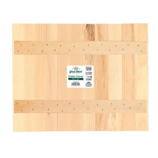 Good Wood by Leisure Arts 21" x 16" Pallet Panel {3}