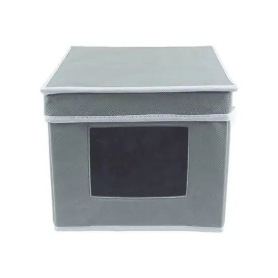 DII&reg; Gray Dessert Plate Storage Container {5}