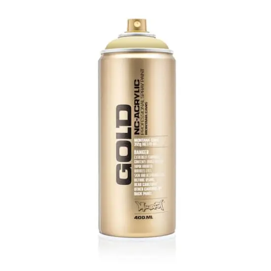 Montana&trade; Gold Acrylic Professional Spray Paint G8010 Sahara Yellow {5}