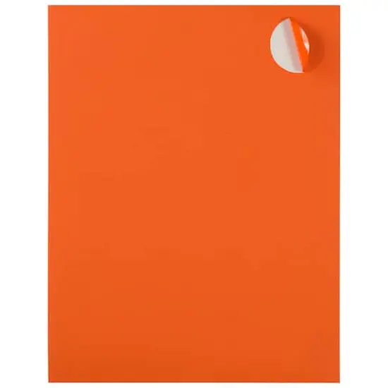 JAM Paper Circle Label Stickers Orange {5}