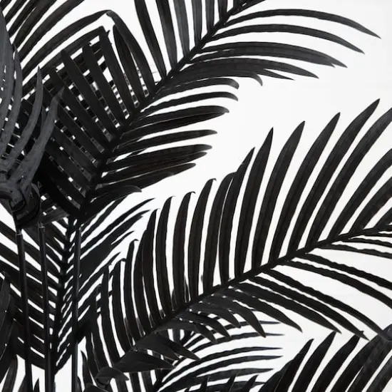 6ft. Artificial Halloween Black Paradise Palm Tree {4}