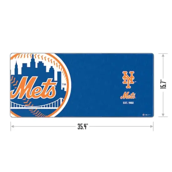 MLB Logo Series Desk Pad New York Mets {4}