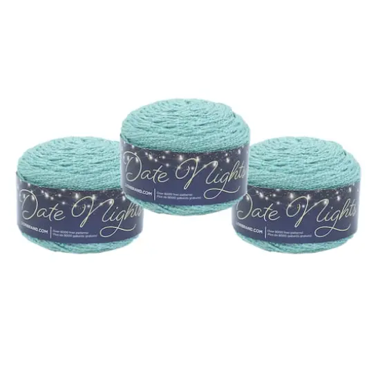 3 Pack Lion Brand&reg; Date Nights Yarn Zircon {1}