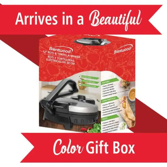 Brentwood 12" Nonstick Quesadilla Maker {12}