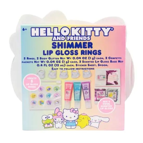 Hello Kitty&reg; and Friends Shimmer Lip Gloss Rings {7}