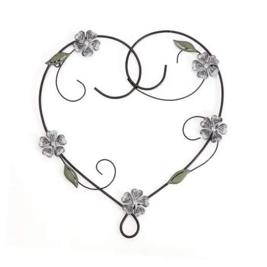 Habitat Decor 20" Aquilla Heart Metal Wall Art {1}