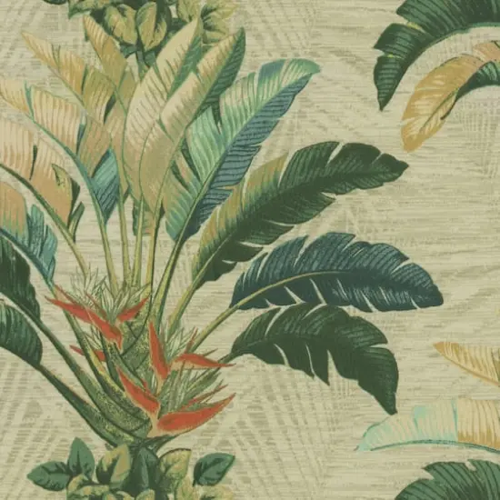 Tommy Bahama Wicker Banana Leaves Outdoor Fabric {1}
