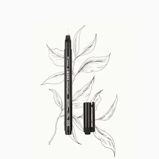 Tombow MONO 005 Black Drawing Pens, 2ct. {5}
