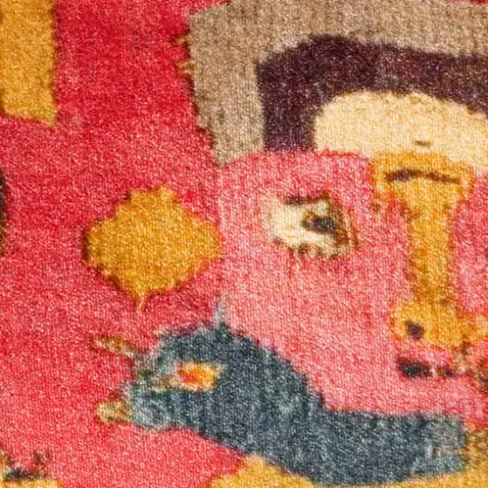 Hello Honey&reg; 20" x 14" Vintage Beauty Cotton Velvet Lumbar Pillow {8}