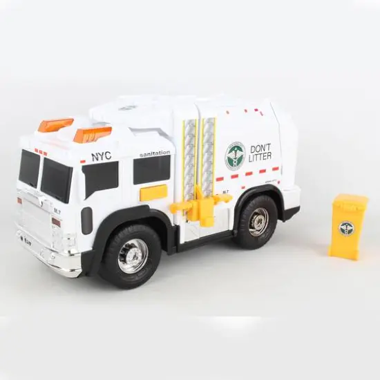 Daron NYC Department of Sanitation Garbage Truck Toy {1}