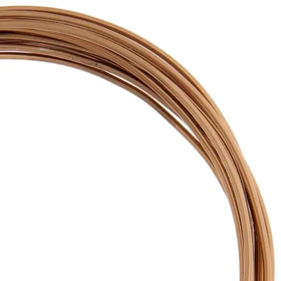 John Bead 12 Gauge Aluminum Jewelry Wire, 30ft. Copper {1}