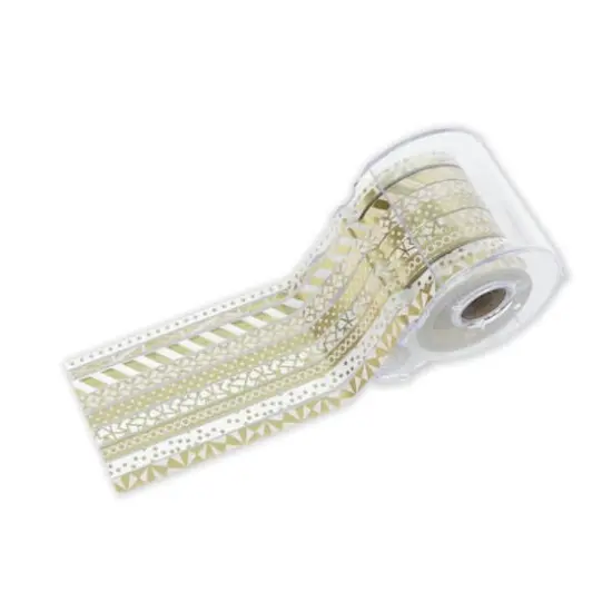 Gold Foil Crafting Washi Tape & Dispenser Set by Recollections&trade; {3}