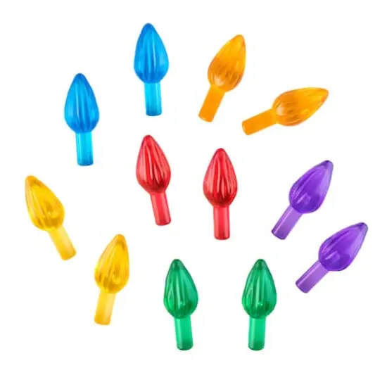 80ct. Multicolor Traditional Christmas Bulb Set {1}