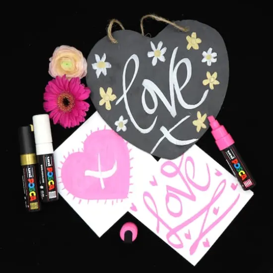 Uni Posca PC-17K Extra Broad Paint Marker Gold {3}