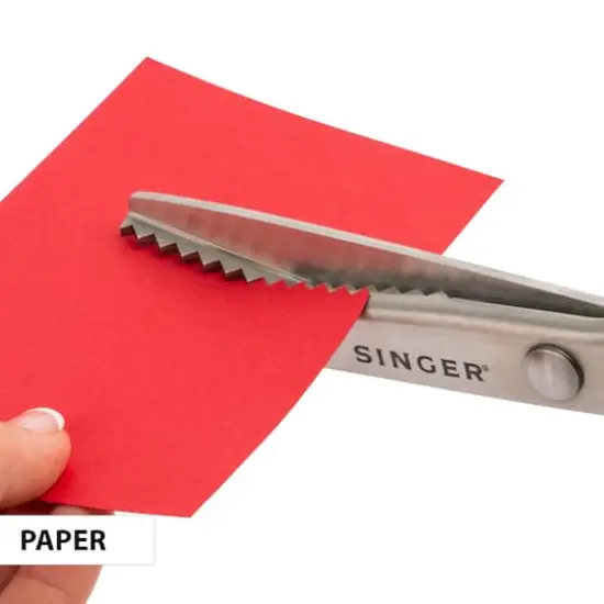 SINGER&reg; 9" Pinking Shears with Zigzag Pattern {7}