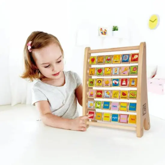 Hape Alphabet Abacus {4}