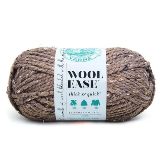 Lion Brand&reg; Wool-Ease&reg; Thick & Quick&reg; Solid Yarn Barley {1}