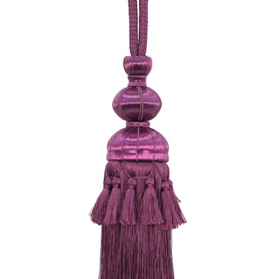 17" Curtain Tassel Wall D&eacute;cor by Ashland&reg; Burgundy {3}