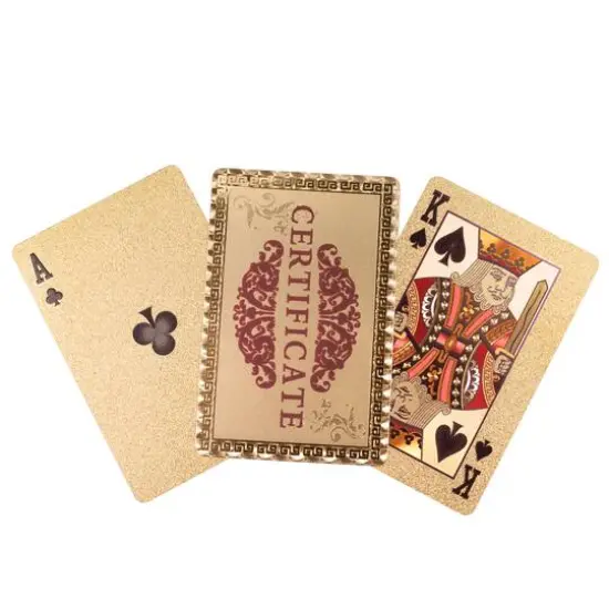 Toy Time 24k Gold Playing Cards {4}